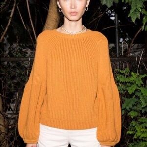 Mara Hoffman Ezra Sweater Mustard